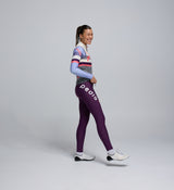 Side profile of Women's LITE Gilet in RideKnit – flexible armholes and ergonomic cut for freedom of movement
