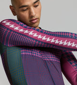 High-performance REPREVE® recycled fabric, breathable mesh panels, advanced sweat-wicking properties, lightweight yet durable cycling jersey, optimized for long-distance riding.
