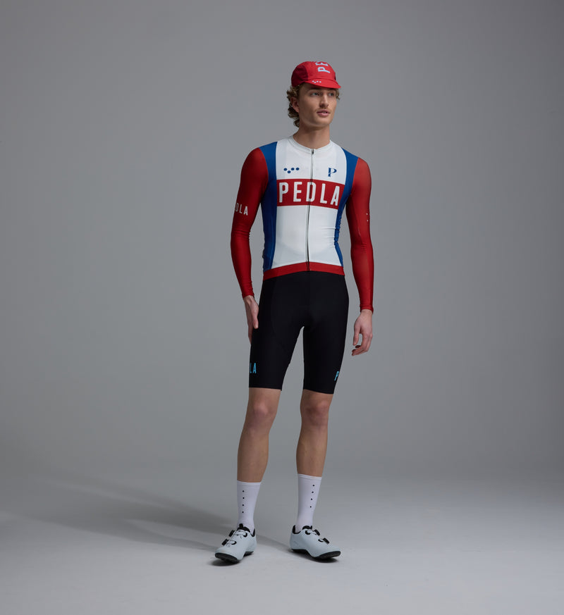 Heritage / Men's Classic LS Jersey - Vintage Red
