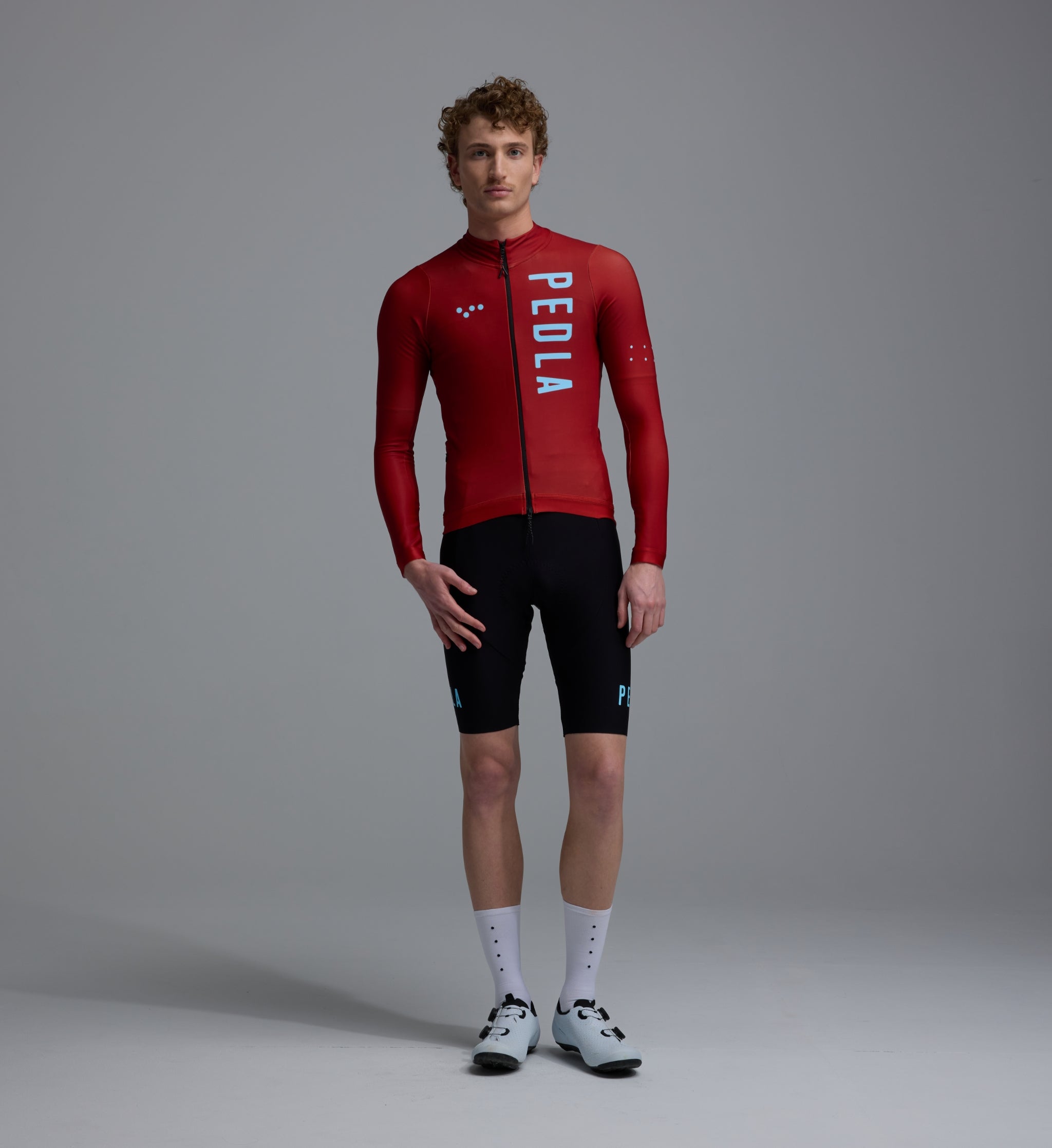 美品  Men's Thermal LS Jersey Sサイズ Heritage Men's Thermal Long Sleeve cycling jersey - warm