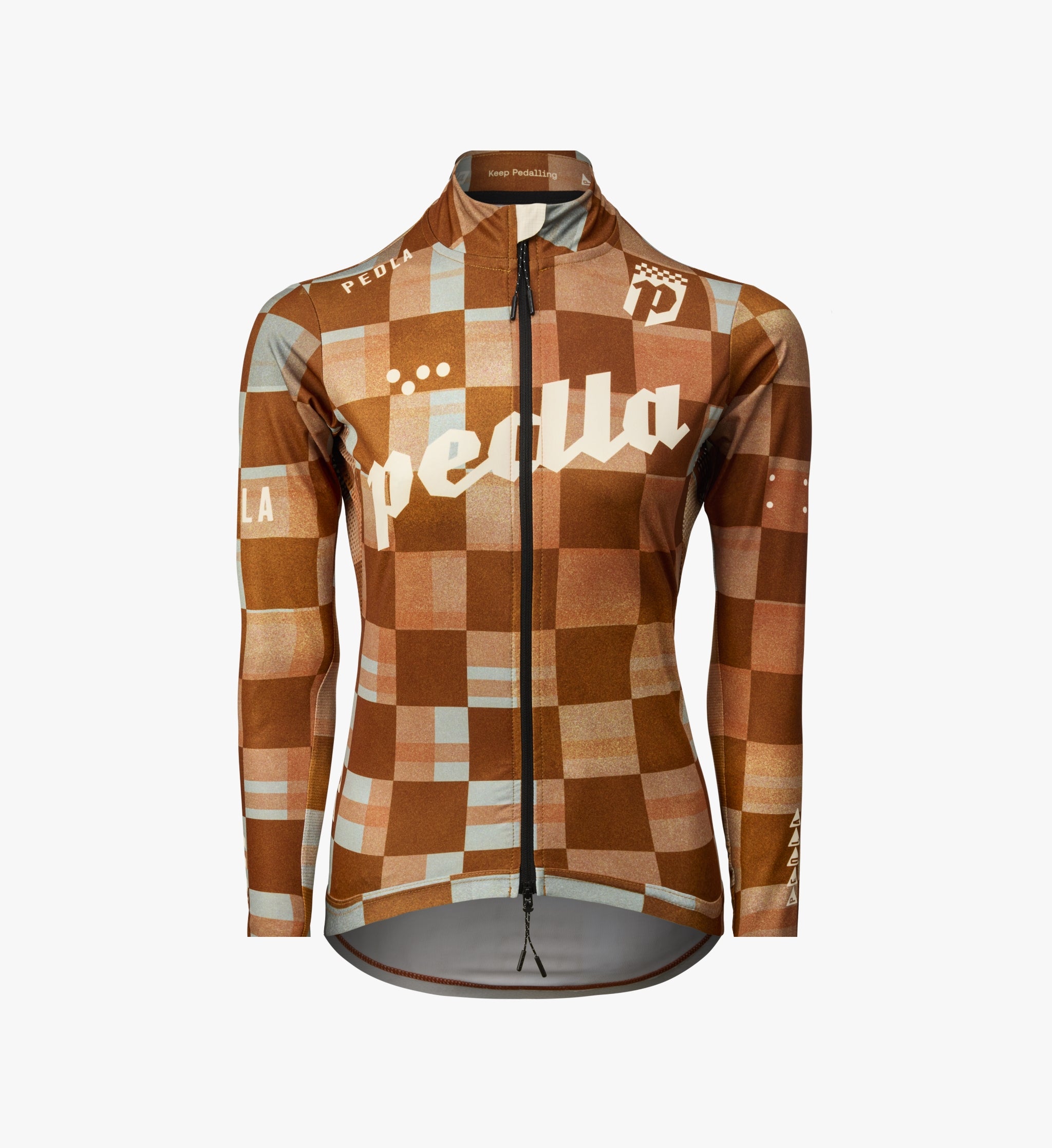 Heritage Women's Classic cycling jacket Amber Orange – The Pedla