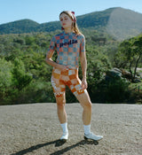 Heritage / Women's SuperFIT 2.0 Bib Short - Checkers Amber