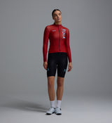 Heritage / Women's Thermal LS Jersey - Solid Fox Red