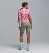 Heritage / Women's Training Jersey - Checkers Pastel