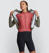 Essentials Women's Classic Cycling Jacket - Khaki: Value, protection, water-resistant, breathable, lightweight, convenient.