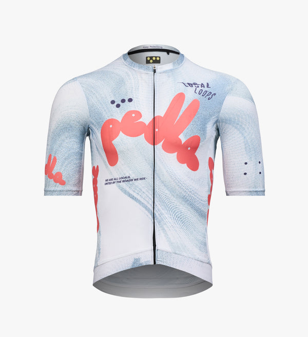 LOCAL LOOPS / Men's Classic Jersey - Bubble Pearl