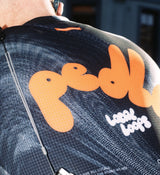 LOCAL LOOPS Men's Pro Air Gravel Suit Bubble Ink Close Up