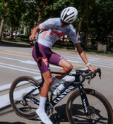 LOCAL LOOPS / Men's SuperFIT 2.0 Bib Short - Aubergine