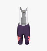LOCAL LOOPS / Men's SuperFIT 2.0 Bib Short - Aubergine