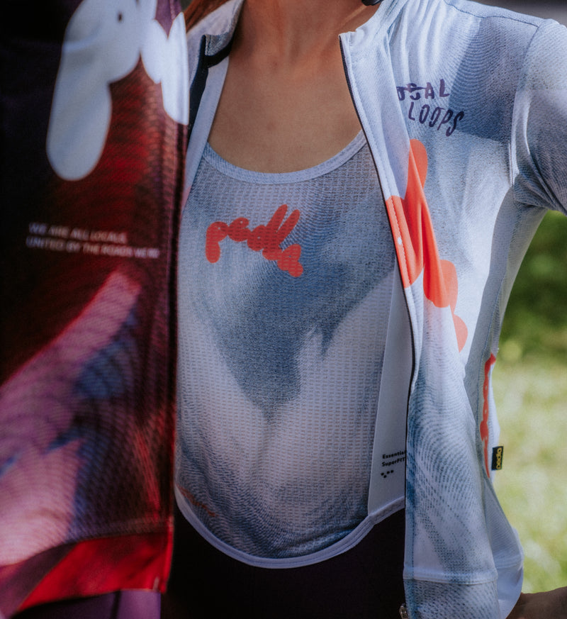 LOCAL LOOPS / Women's Air Base Layer - Bubble Pearl