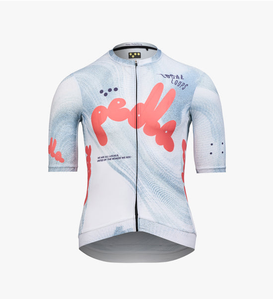 pedla サイクルジャージ Women's Classic Jersey Women's Navy Classic Cycling Jersey - Essential Summer Gear
