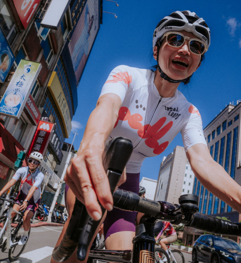 LOCAL LOOPS / Women's Pro Pursuit 2.0 Jersey - Bubble White
