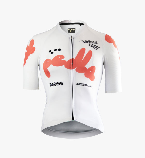 LOCAL LOOPS / Women's Pro Pursuit 2.0 Jersey - Bubble White
