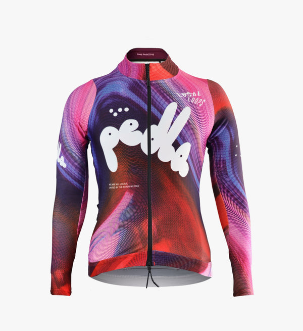 LOCAL LOOPS / Women's Thermal LS Jersey - Swirl