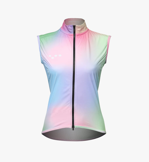 Women's MicroTECH Cycling Gilet - Opalescent, Lightweight & Water Resistant Vest