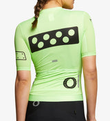 BOLD Women's Climba Cycling Jersey - Neon Mint, Lightweight & Breathable for Hot Conditions
