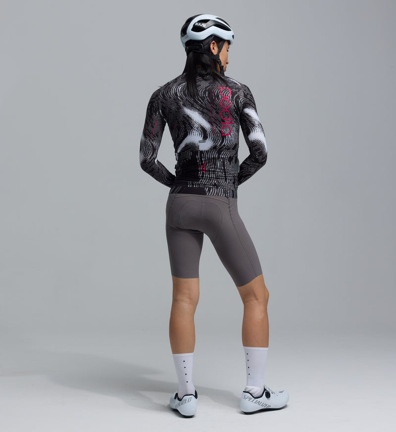 PRO / Men's Pro Pursuit 3.0 LS Jersey - Data Black