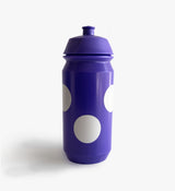 Purple Pedla 500ml Bidon - Black standing upright on white background; shows ergonomic, minimal design ideal for cyclists