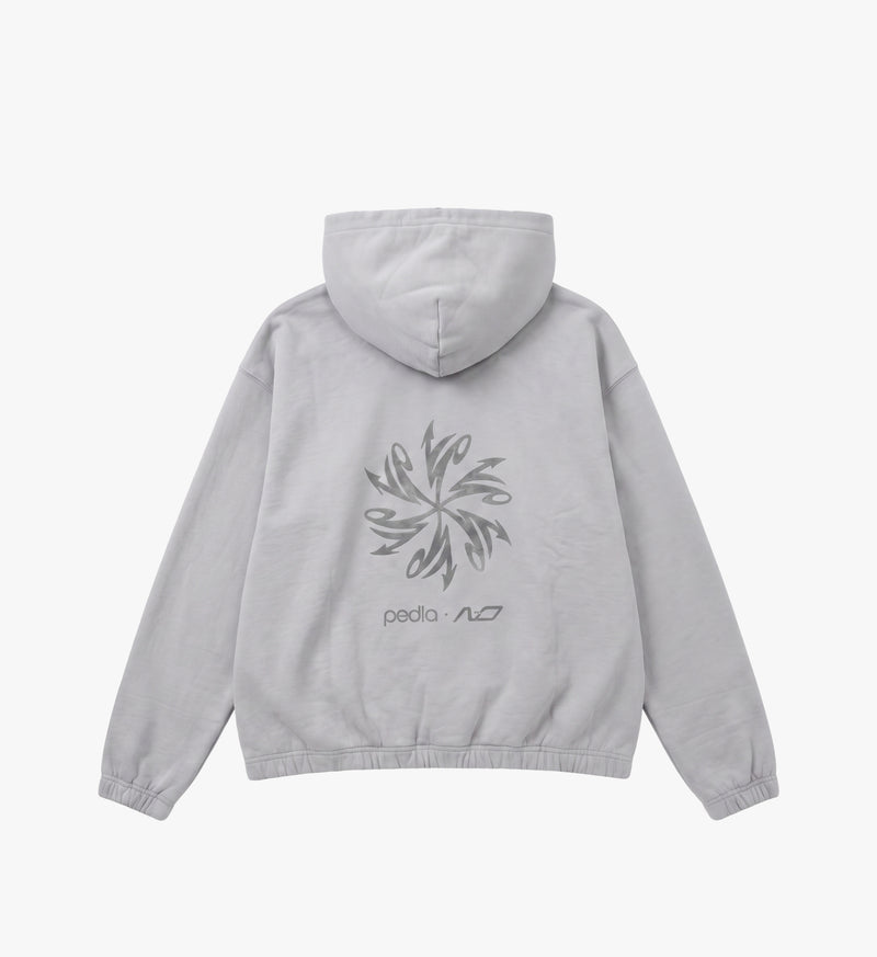 Pedla X N-0 / Hoodie - Light Grey