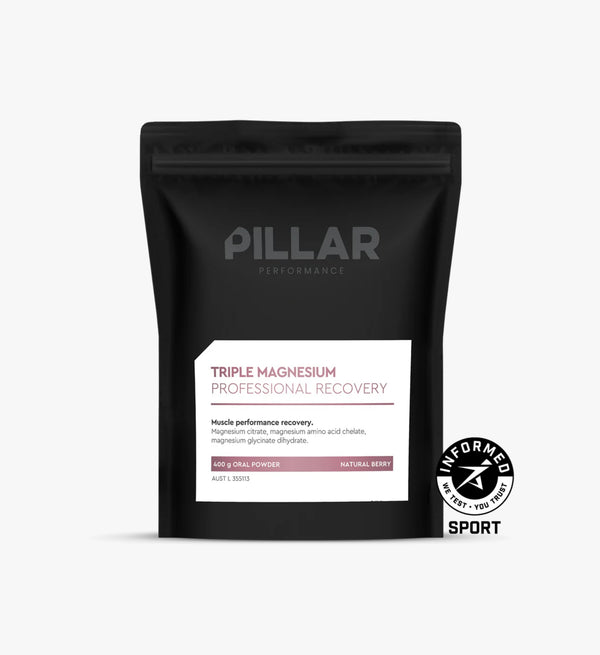 Pillar Performance / Triple Magnesium Professional - Natural Berry - 400g Pouch