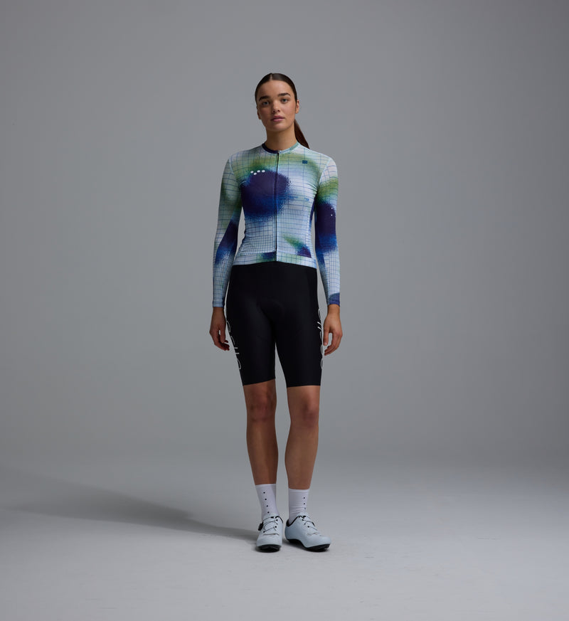RACE_DIVISION / Women's Training LS Jersey - Cobalt