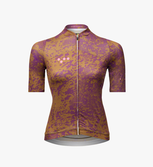 Women’s Ginger Air Cycling Jersey - Lightweight, Breathable, and Moisture-Wicking