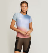 OFF GRID Women's Luna Tee - Lilac, Casual All-Rounder, Breathable, Comfortable