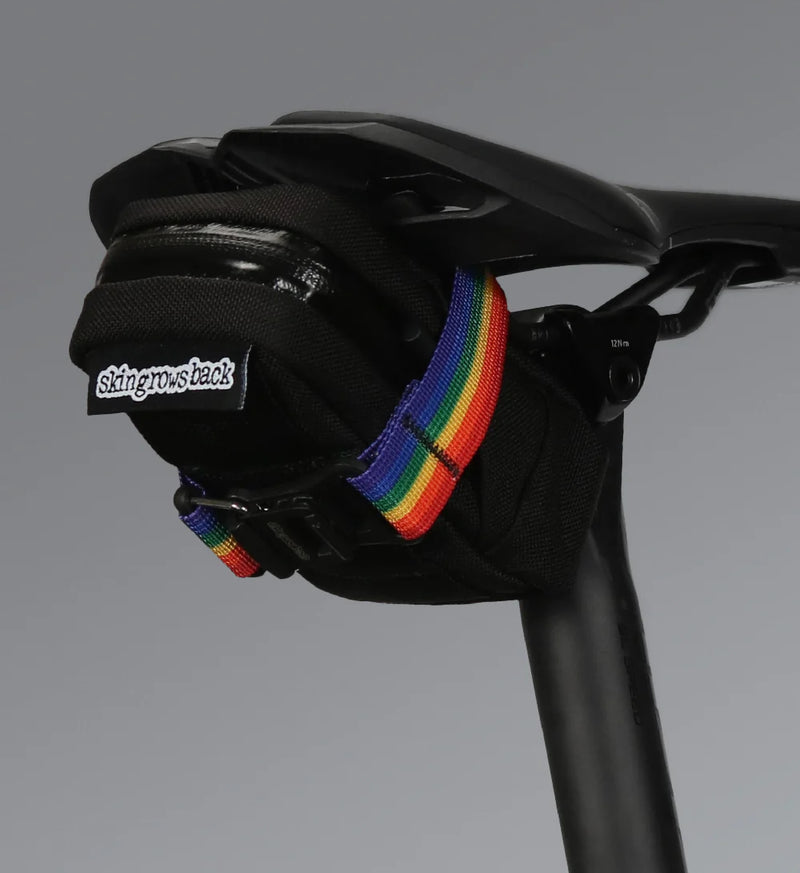 Skingrowsback / Plan B Saddle Bag - Rainbow