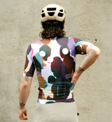 Back view of SOUNDS Men's Classic Jersey featuring a low-cut collar and silicone gripper for a perfect fit.
