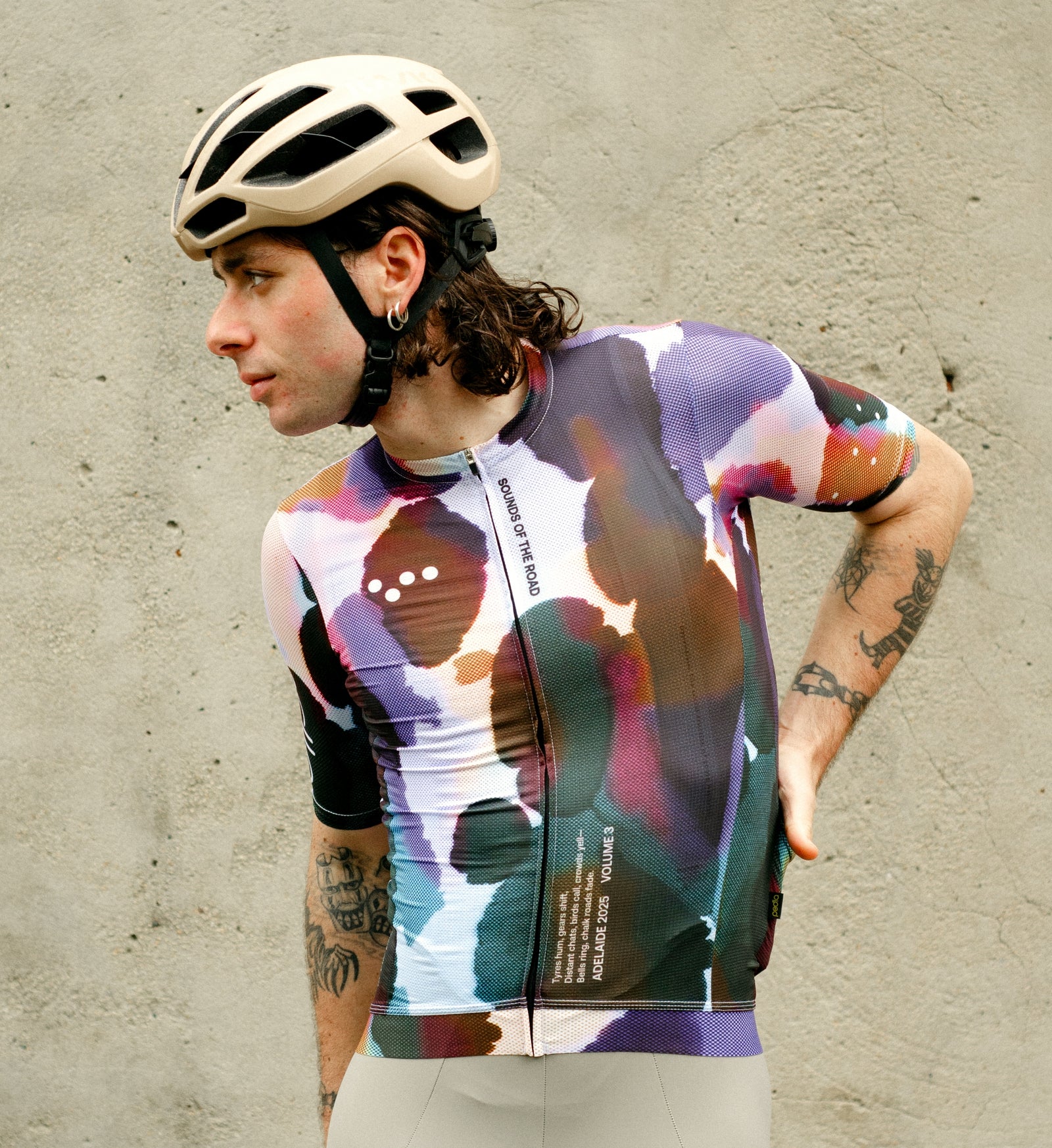 SOUNDS / Men's Classic Cycling Jersey - Mottled – The Pedla