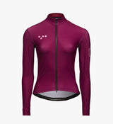BOLD Women's ChillBLOCK Cycling Jacket - Magenta, winter warmth, insulation, breathability, microfiber fleece, reflective accents