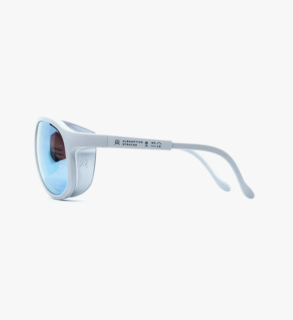 Alba Optics SOLO Sand ML CIELO lens - Stylish eyewear for outdoor enthusiasts.