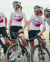 PANA x Pedla Bundle Women's Training Jersey & Chocolate Bundle Blush - The perfect bundle for movers, riders, and obviously, chocolate lovers.The official Pedla Pana Organic cycling team jersey, inspired by our Cherry flavours. By popular demand, our friends at Pedla have re-created the team jersey without the additional sponsor logos.
