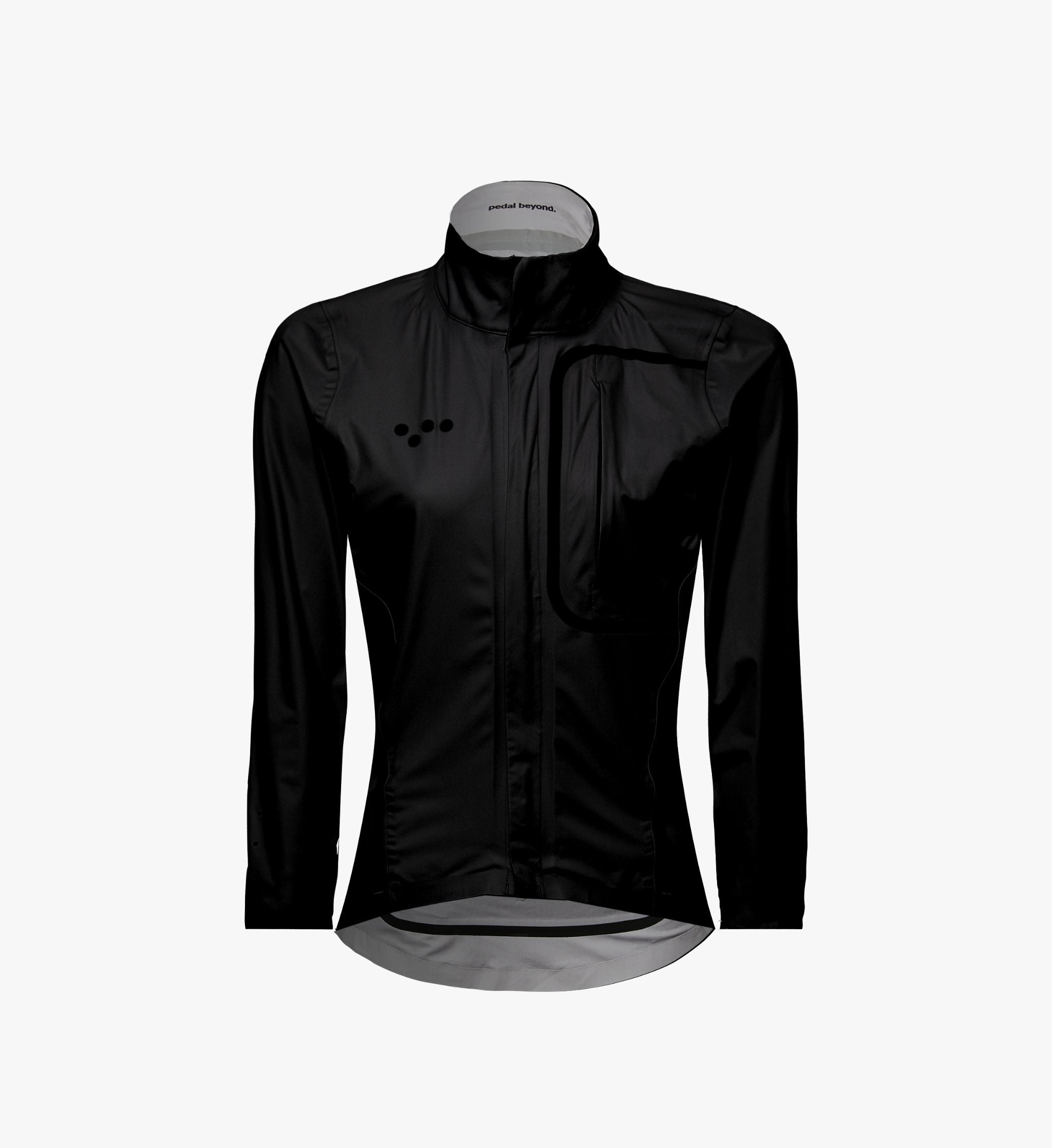 Black hotsell cycling jacket