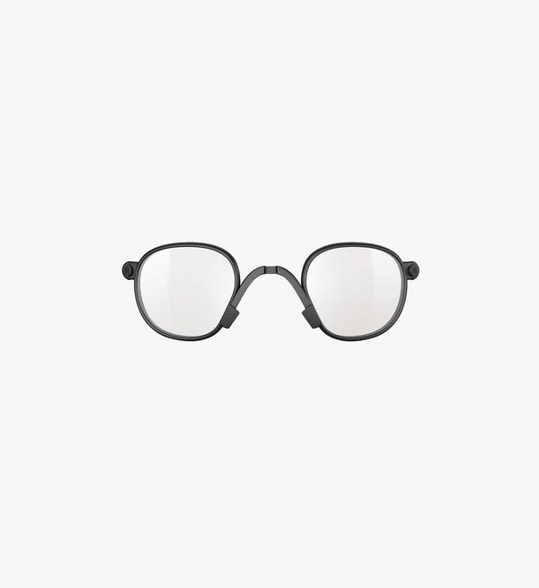 Alba Optics Optical Clips - Black: Sleek eyewear accessory for enhanced vision.