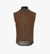 MicroTECH Cycling Gilet - Brown, lightweight, water resistant, eVent® fabric, packable, perfect for all seasons