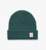Topo Watch Cap Beanie - Forest, Warm & Stylish, One Size, 100% Acrylic, Made in China.