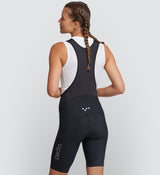 Core Women's Classic Cycling Bib Short - Black, Comfortable and Supportive Design, Ideal for Any Ride