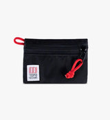 Topo Designs Small Accessory Bag - Black, Organize small items like pens and power blocks. Durable and convenient.