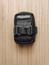 Skingrows Back Micron Saddle Bag - Black: Sleek and durable accessory for your bike.