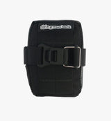 Skingrowsback Plan B Nano Saddle Bag - Black, 1000D Nylon, YKK AquaGuard zip, magnetic mounting strap.