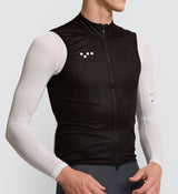 Core Men's Classic Cycling Gilet Vest - Black, flexible, protective, lightweight, breathable, water-resistant