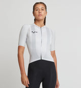 Pro Women's Pursuit Cycling Jersey - Chalk | Lightweight, Breathable, Melbourne | Rapid, Italian Fabrics, Race-Ready Fit