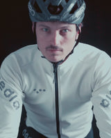 Dots / Men's Thermal Jacket - Porcelain