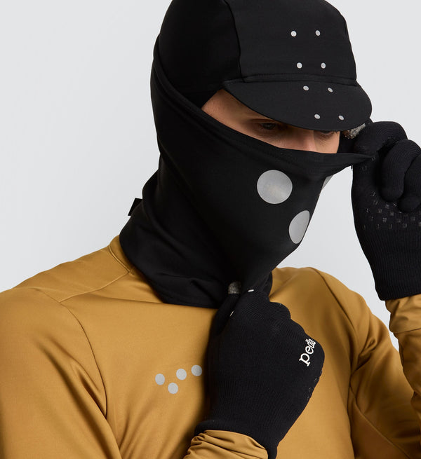 Core / Roubaix Neck Gaiter - Black, Thermal Warmth, Reflective Detailing, Frosty Mornings