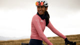 BOLD Women's ChillBLOCK Cycling Jacket - Pink, Essential winter warmth, insulation, breathability, reflective accents, Race Fit
