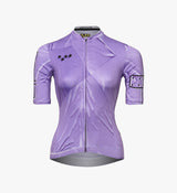 PROCESS Women's LunaTECH Cycling Jersey - Purple, high-intensity, hot weather, sun-protecting, lightweight tech, all-day comfort