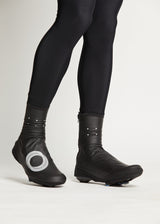 SuperDRY / Continental Bootie - Black, lightweight, waterproof, aerodynamic, weather protection, reflective detailing