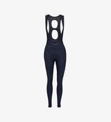 Core Women's SuperFLEECE Cycling Bib Tights - Navy, improved fit, reflective accents, thermal fleece-back fabric