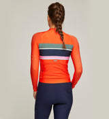 Heritage Terra Women's Long Sleeve Jersey Model Back